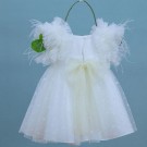 Βαπτιστικό Φόρεμα Bambolino Poliniki 9332 Εκρού