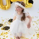 Βαπτιστικό Φόρεμα Bambolino Melissa 9518 Ιβουάρ