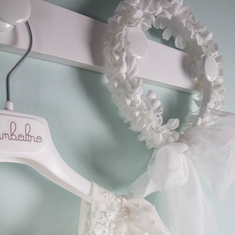 Βαπτιστικό Φόρεμα Bambolino Melissa 9518 Ιβουάρ