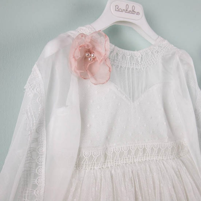 Βαπτιστικό Φόρεμα Bambolino Penny 9555 Ιβουάρ