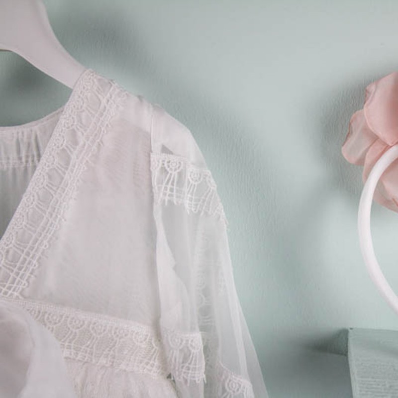 Βαπτιστικό Φόρεμα Bambolino Penny 9555 Ιβουάρ