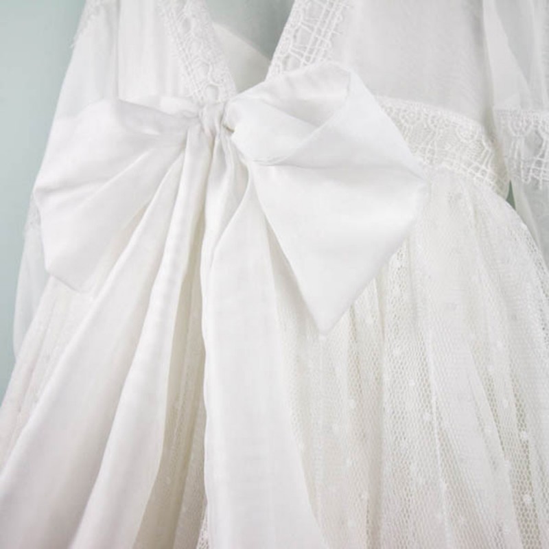 Βαπτιστικό Φόρεμα Bambolino Penny 9555 Ιβουάρ