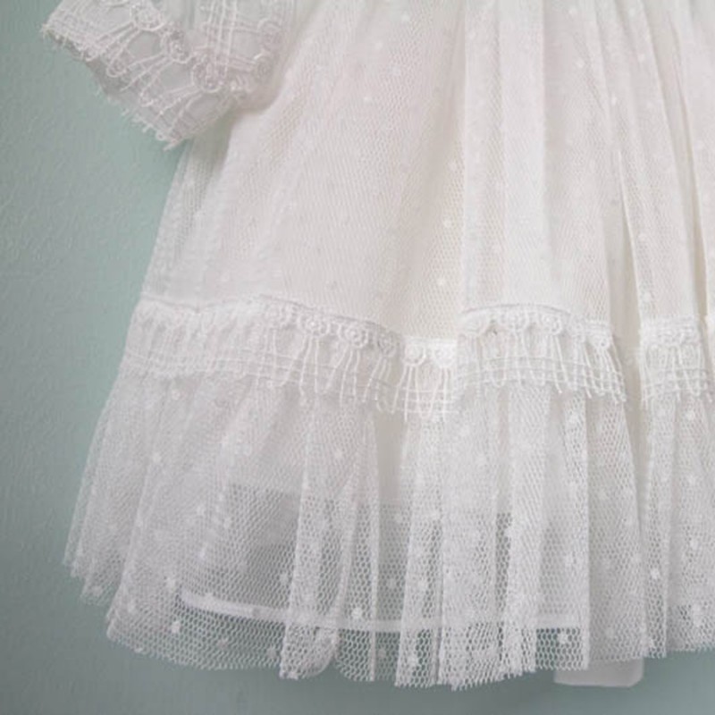 Βαπτιστικό Φόρεμα Bambolino Penny 9555 Ιβουάρ