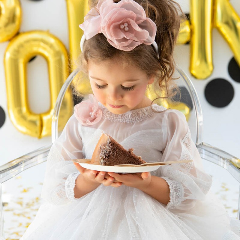 Βαπτιστικό Φόρεμα Bambolino Penny 9555 Ιβουάρ