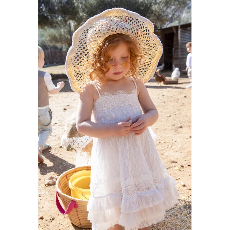 Βαπτιστικό Φόρεμα Bambolino Dream 9865 Εκρού