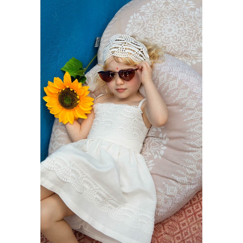 Βαπτιστικό Φόρεμα Bambolino Alexia 1330 Εκρού