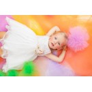 Βαπτιστικό Φόρεμα Bambolino Myrto 1337 Εκρού