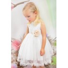 Βαπτιστικό Φόρεμα Bambolino Myrto 1337 Εκρού