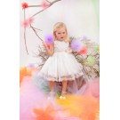 Βαπτιστικό Φόρεμα Bambolino Myrto 1337 Εκρού