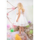 Βαπτιστικό Φόρεμα Bambolino Myrto 1337 Εκρού