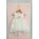 Βαπτιστικό Φόρεμα Bambolino Evdokia 1608 Εκρού