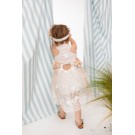 Βαπτιστικό Φόρεμα Bambolino Reggina 1609 Nude