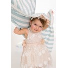 Βαπτιστικό Φόρεμα Bambolino Reggina 1609 Nude