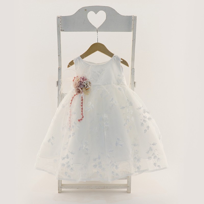 Βαπτιστικό Φόρεμα Bonboneria 359 Ιβουάρ