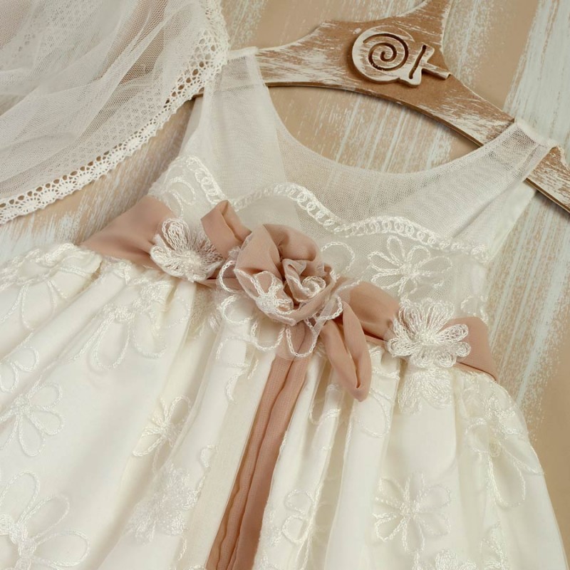 Βαπτιστικό Φόρεμα Lollipop Φ466