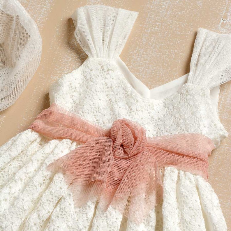 Βαπτιστικό Φόρεμα Lollipop Φ414