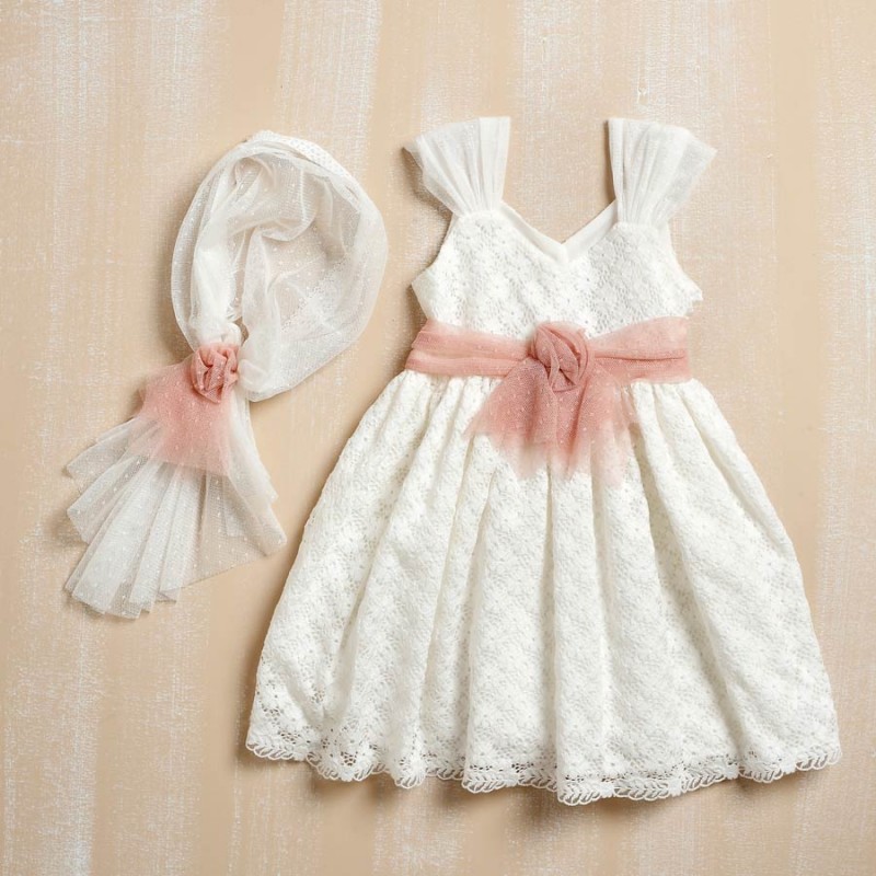 Βαπτιστικό Φόρεμα Lollipop Φ414