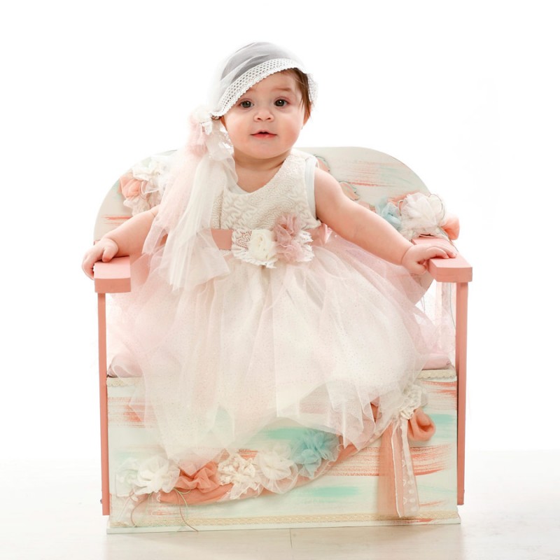 Βαπτιστικό Φόρεμα Lollipop Φ422