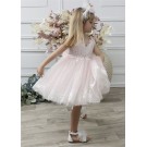 Βαπτιστικό Φόρεμα Mi Chiamo Ροζ Κ4553Φ-Ρ