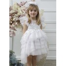 Βαπτιστικό Φόρεμα Mi Chiamo Λιλά Κ4560Φ-Λ