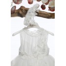 Βαπτιστικό Φόρεμα Mi Chiamo Ιβουάρ Κ4582