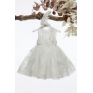 Βαπτιστικό Φόρεμα Mi Chiamo Ιβουάρ Κ4582