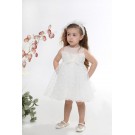Βαπτιστικό Φόρεμα Mi Chiamo Ιβουάρ Κ4594-Ι 