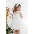 Βαπτιστικό Φόρεμα Mi Chiamo Ιβουάρ Κ4594-Ι 