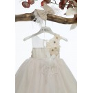 Βαπτιστικό Φόρεμα Mi Chiamo Χρυσό Κ4595Φ