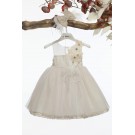 Βαπτιστικό Φόρεμα Mi Chiamo Χρυσό Κ4595Φ