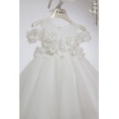 Βαπτιστικό Φόρεμα Mi Chiamo Ιβουάρ Κ4700Φ-Ι