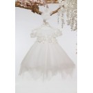 Βαπτιστικό Φόρεμα Mi Chiamo Ιβουάρ Κ4700Φ-Ι