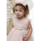 Βαπτιστικό Φόρεμα Mi Chiamo Ροζ Κ4704Φ-Ρ