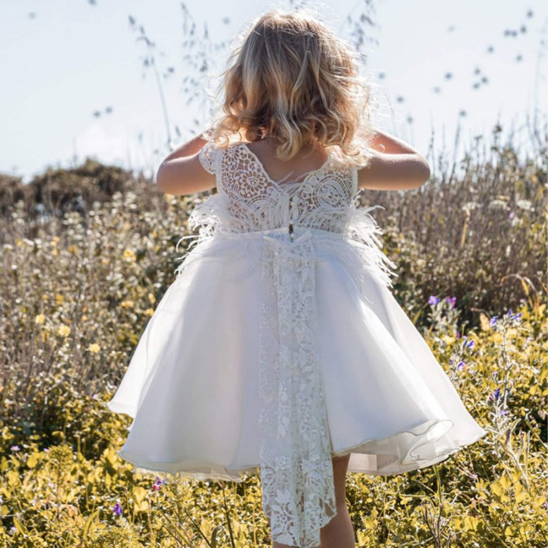 Βαπτιστικό Φόρεμα Noelia 0002 Off-White