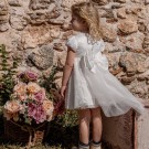 Βαπτιστικό Φόρεμα Noelia 0050 Εκρού