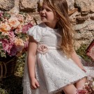 Βαπτιστικό Φόρεμα Noelia 0064 Off-White