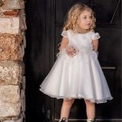 Βαπτιστικό Φόρεμα Noelia 0071 Off-White