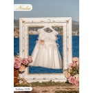 Βαπτιστικό Φόρεμα Noelia 0109 Λευκό