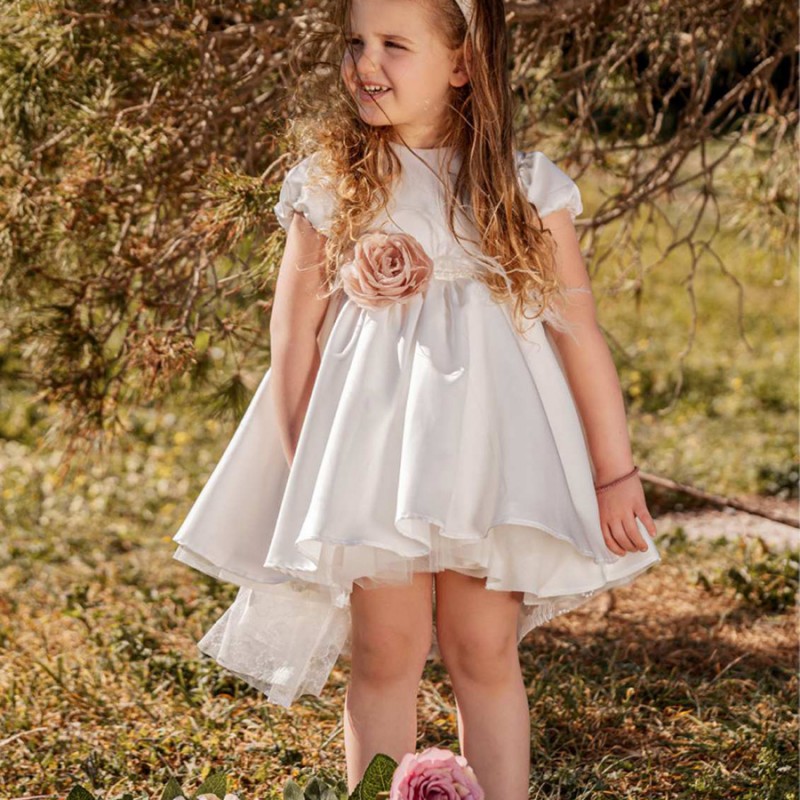Βαπτιστικό Φόρεμα Noelia 0118 Off-White