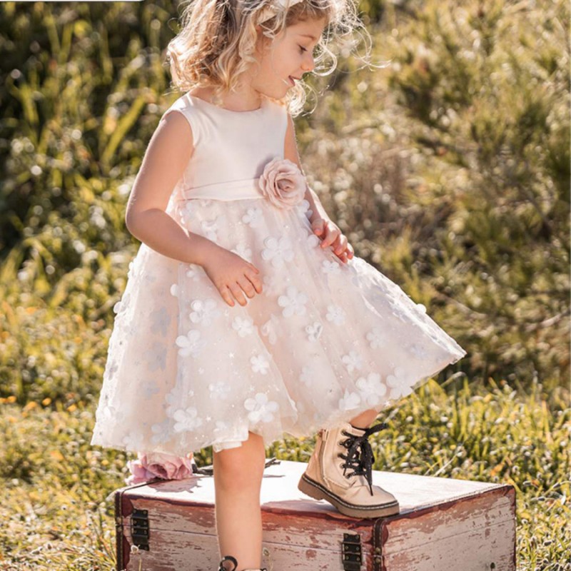 Βαπτιστικό Φόρεμα Noelia 0129 Off-White