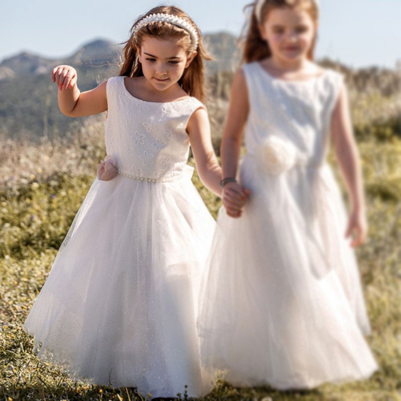 Βαπτιστικό Φόρεμα Noelia 0257 Off-White