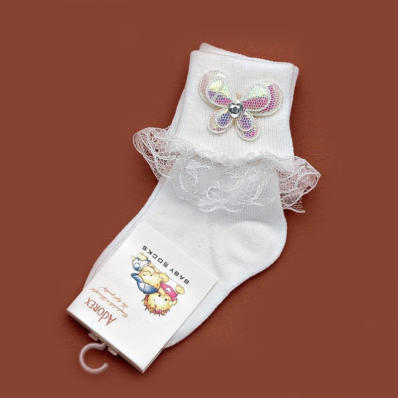 Καλτσάκι Off White - Πεταλούδα 265