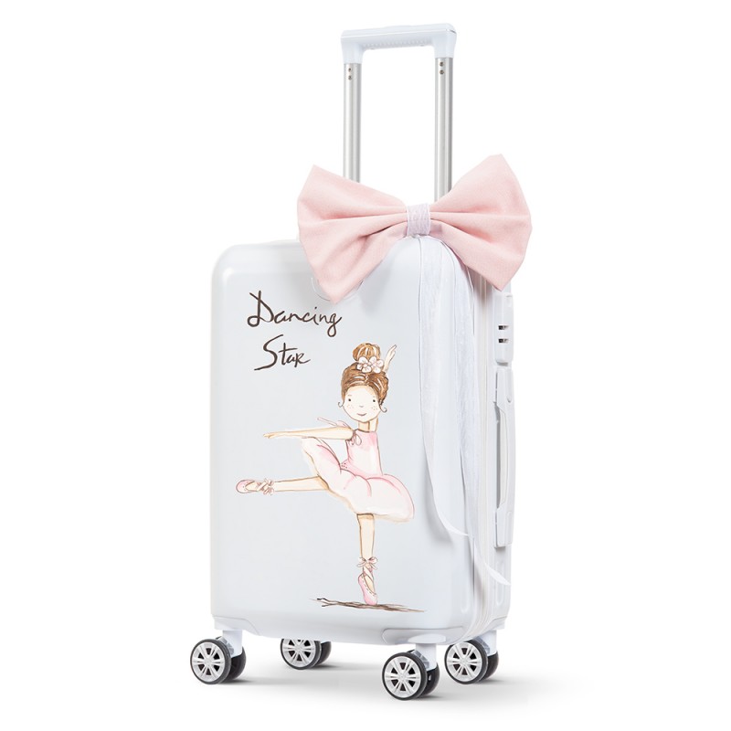 Βαλίτσα/Τρόλεϊ Βάπτισης - Μπαλαρίνα Β404