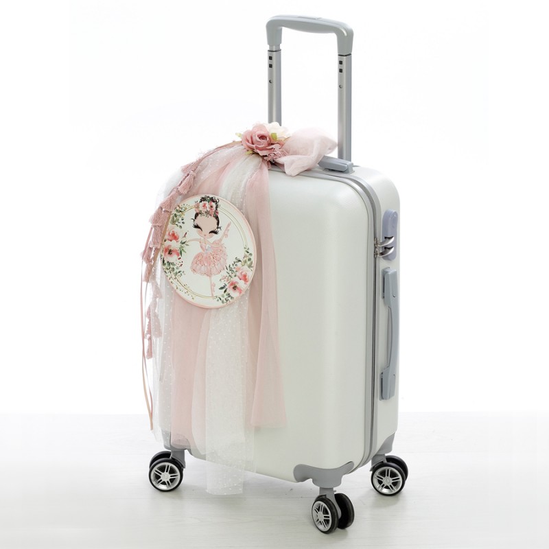 Βαλίτσα/Τρόλεϊ Βάπτισης - Μπαλαρίνα 2337