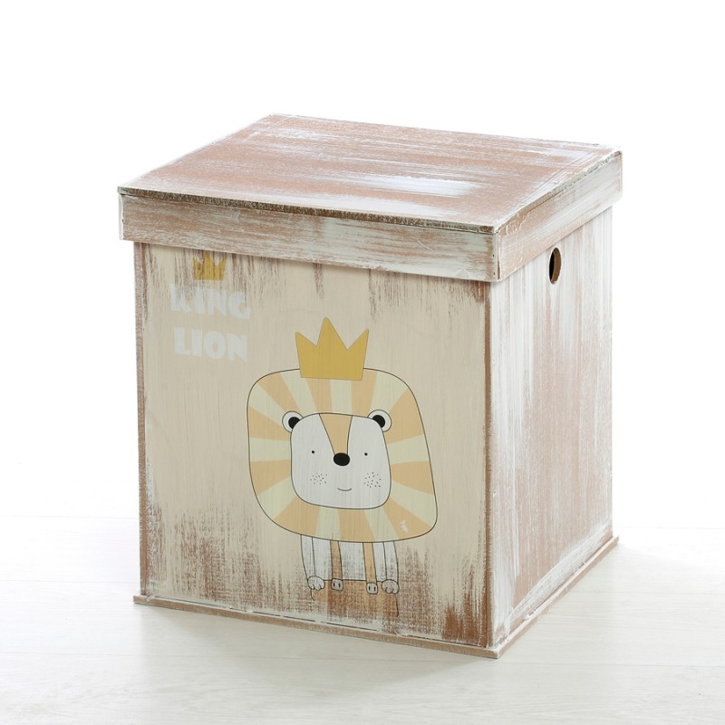 Στολισμένο Κουτί Βάπτισης - Λιονταράκι ΚΒ188