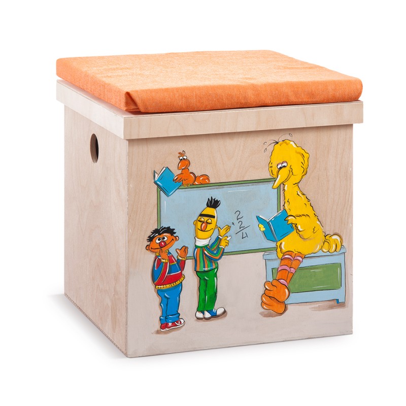 Στολισμένο Κουτί Βάπτισης - Sesame Street ΖΚ424