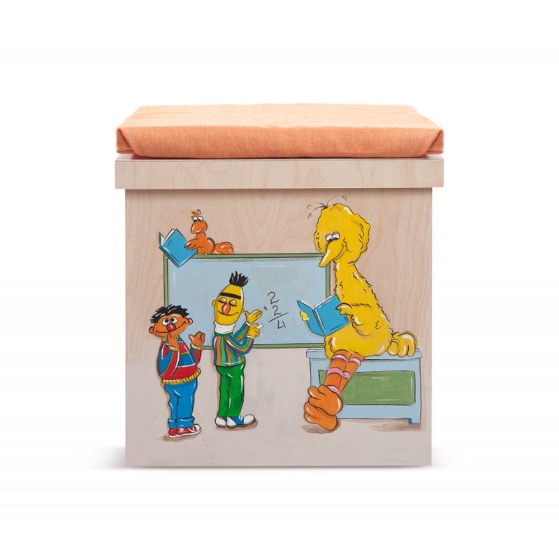 Στολισμένο Κουτί Βάπτισης - Sesame Street ΖΚ424