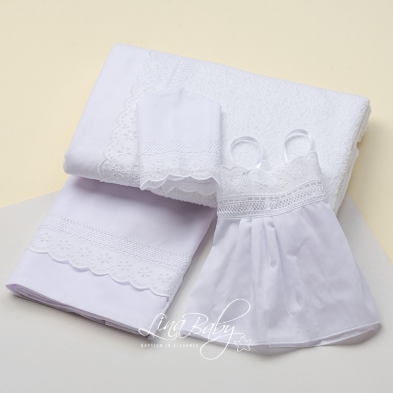 Λαδόπανα-Εσώρουχα Lina Baby - 1511 "Broderie Anglais"