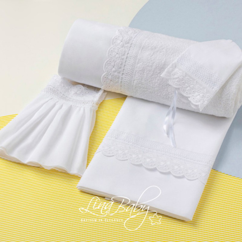Λαδόπανα Lina Baby - 1511 "Brodery Anglais"