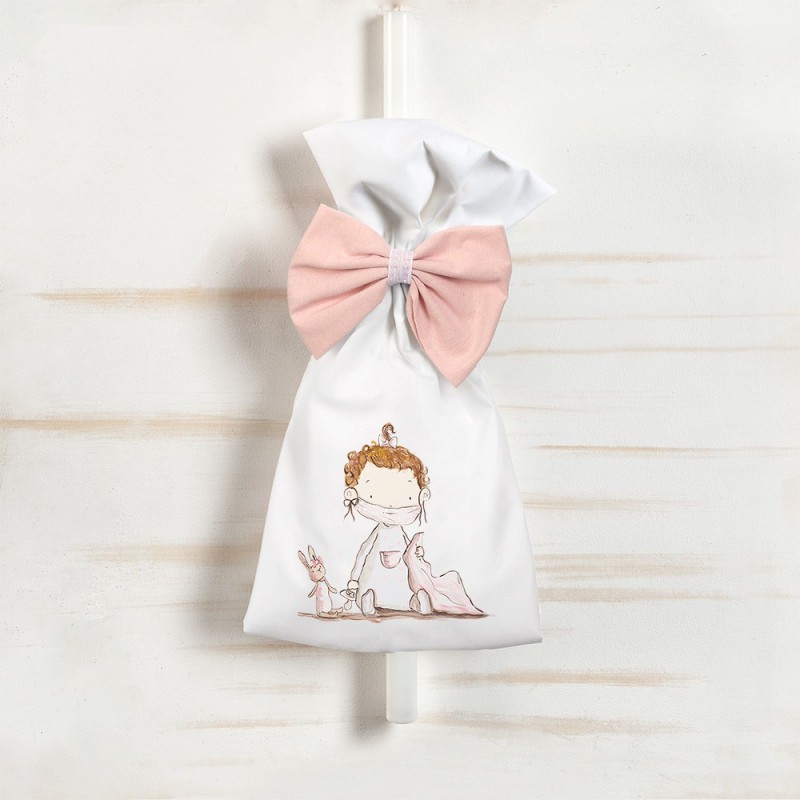 Λαμπάδα Βάπτισης - Baby Girl ΖΛ409